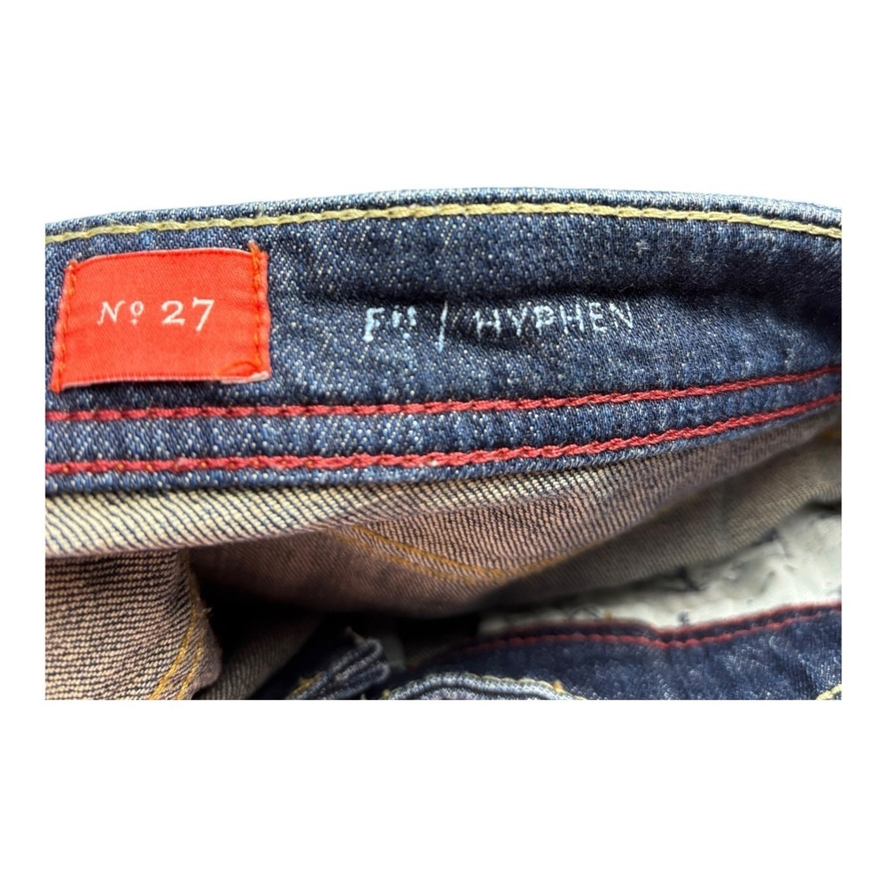 EUC Pilcro and the Letterpress Women's Distressed Mid-rise Straight Leg Jeans 27 - Picture 5 of 14